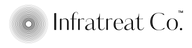 Logo of Infratreat Co. with a circular design element on a white background